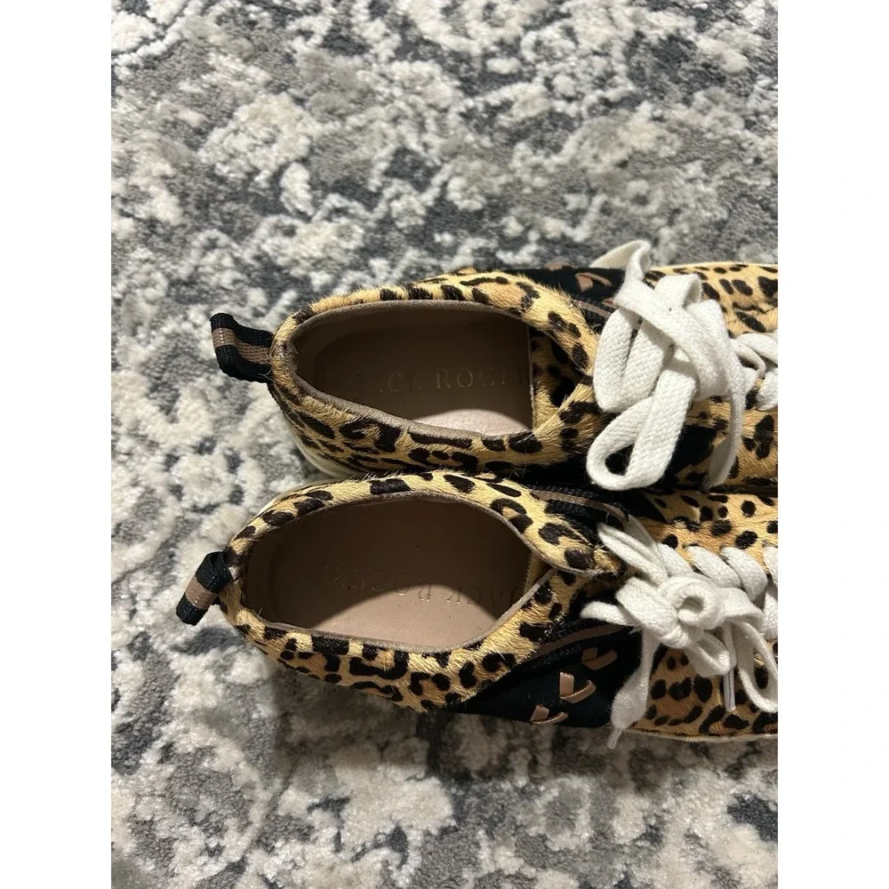 Jack Rogers Women's Animal Print Tennis Shoes‎ Size 6.5